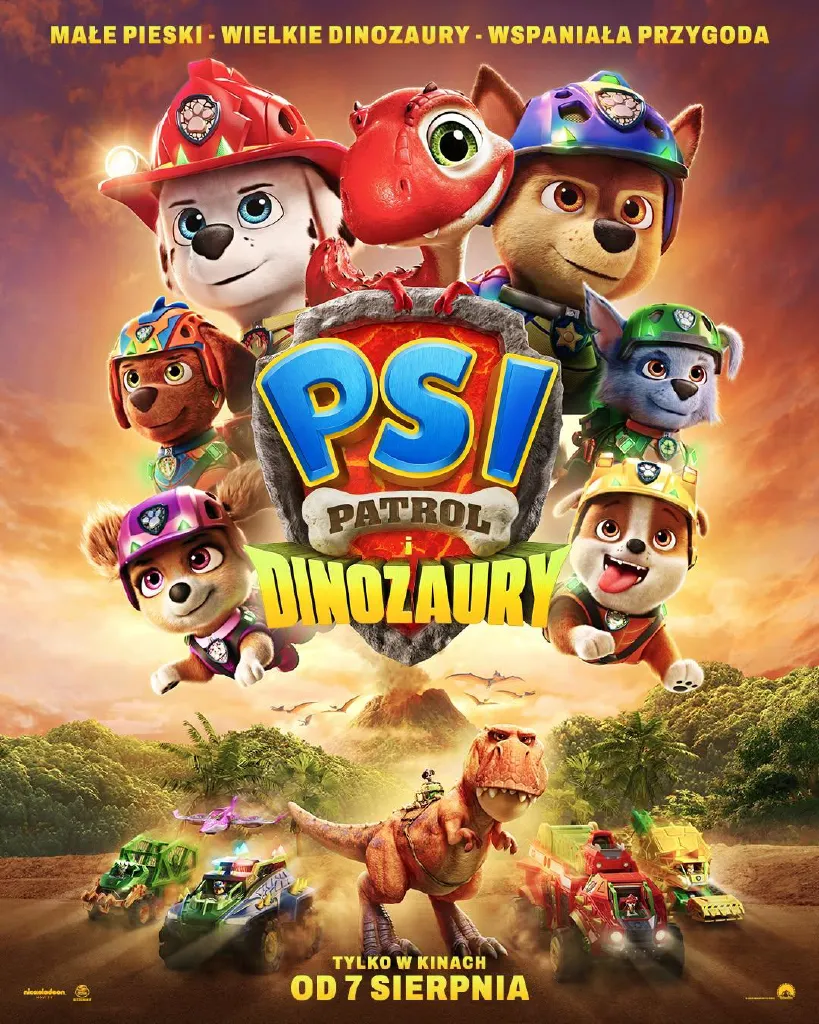 Psi Patrol i dinozaury – seans filmowy