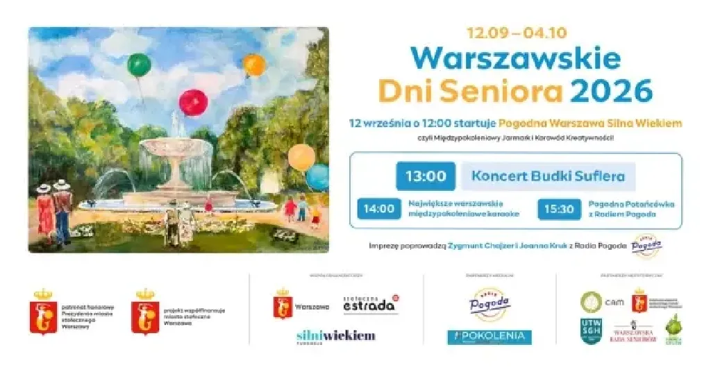 Pogodna Warszawa Silna Wiekiem – jarmark i korowód