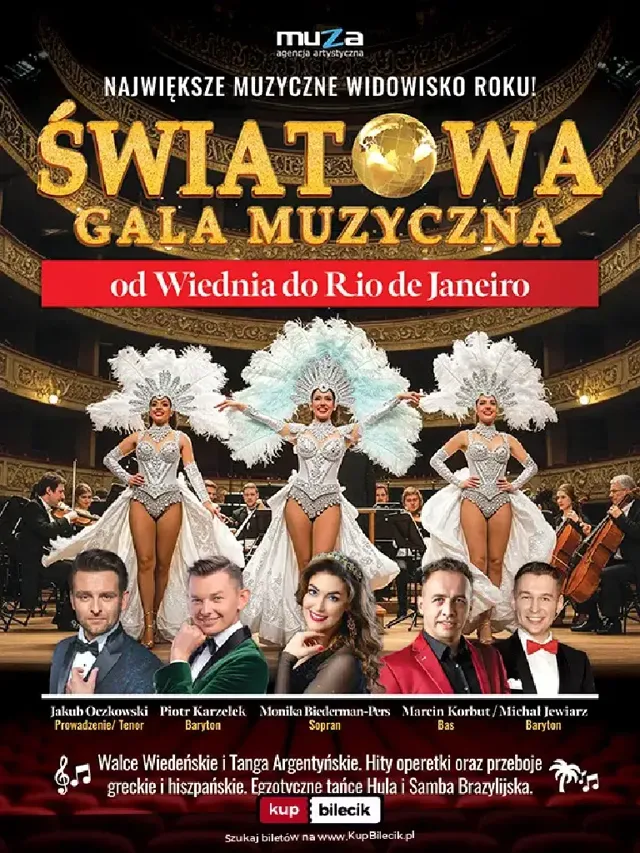 Od Wiednia do Rio de Janeiro – gala muzyczna