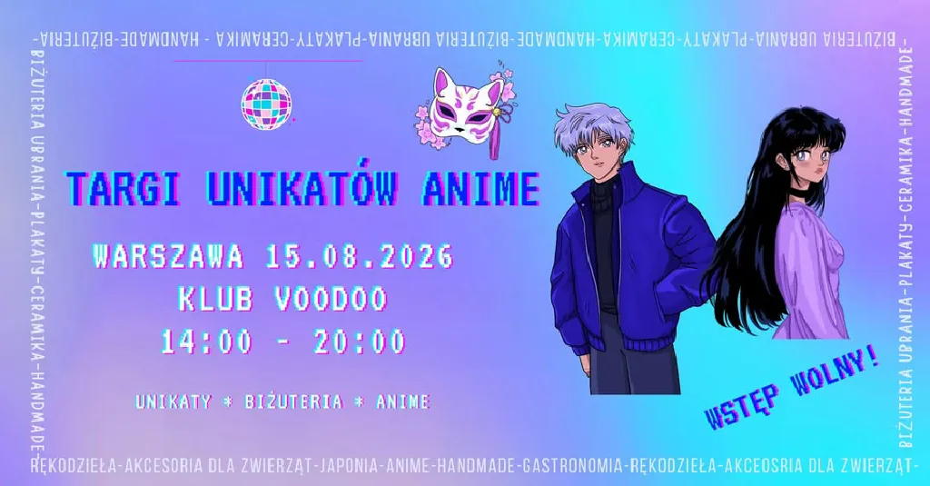 Targi Unikatów Anime w Warszawie