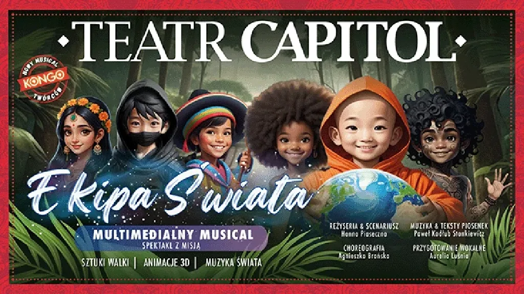 EKIPA ŚWIATA – musical o podróży dookoła świata