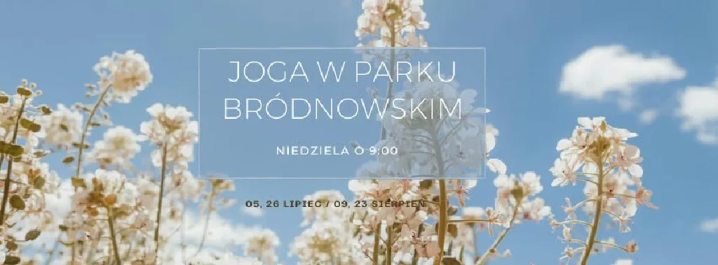 Wspólna joga w Parku Bródnowskim