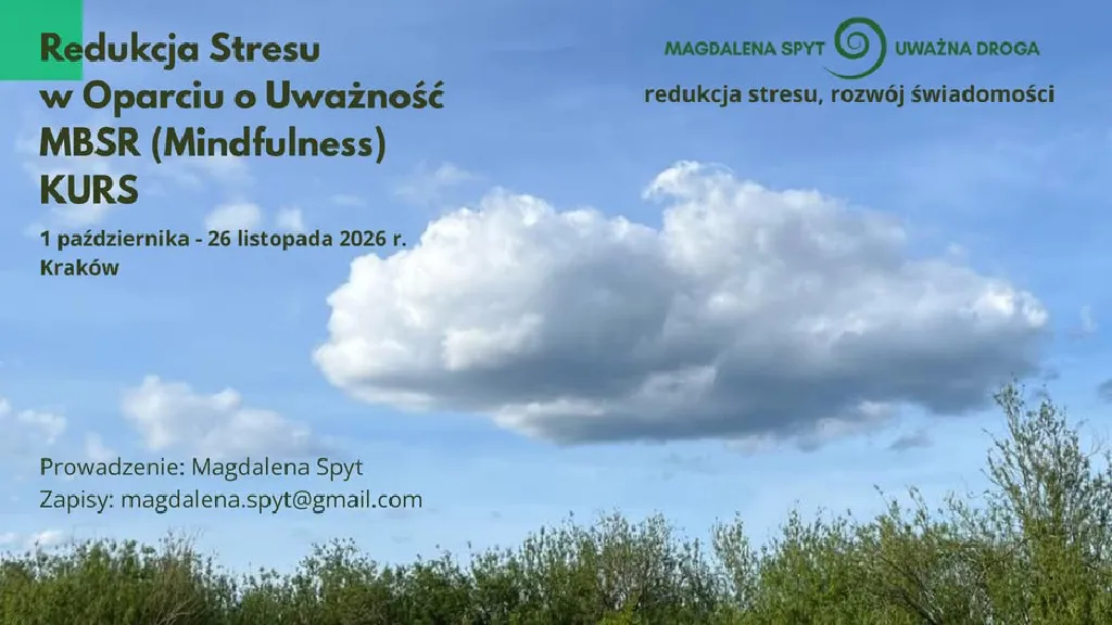 Kurs redukcji stresu MBSR – szkolenie