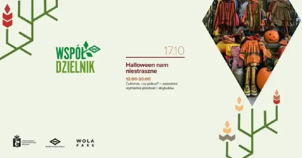 Halloweenowa wymianka ubrań i atrybutów