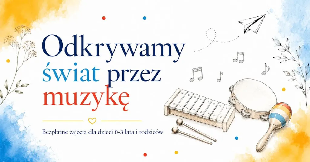 Odkrywamy świat przez muzykę – zajęcia dla dzieci