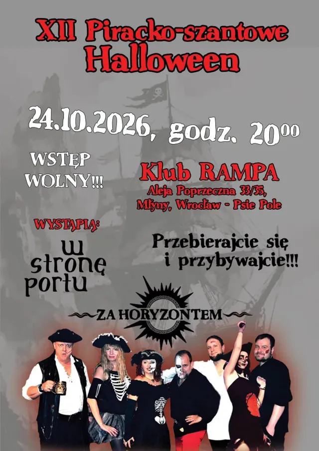 Piracko-Szantowe Halloween – impreza