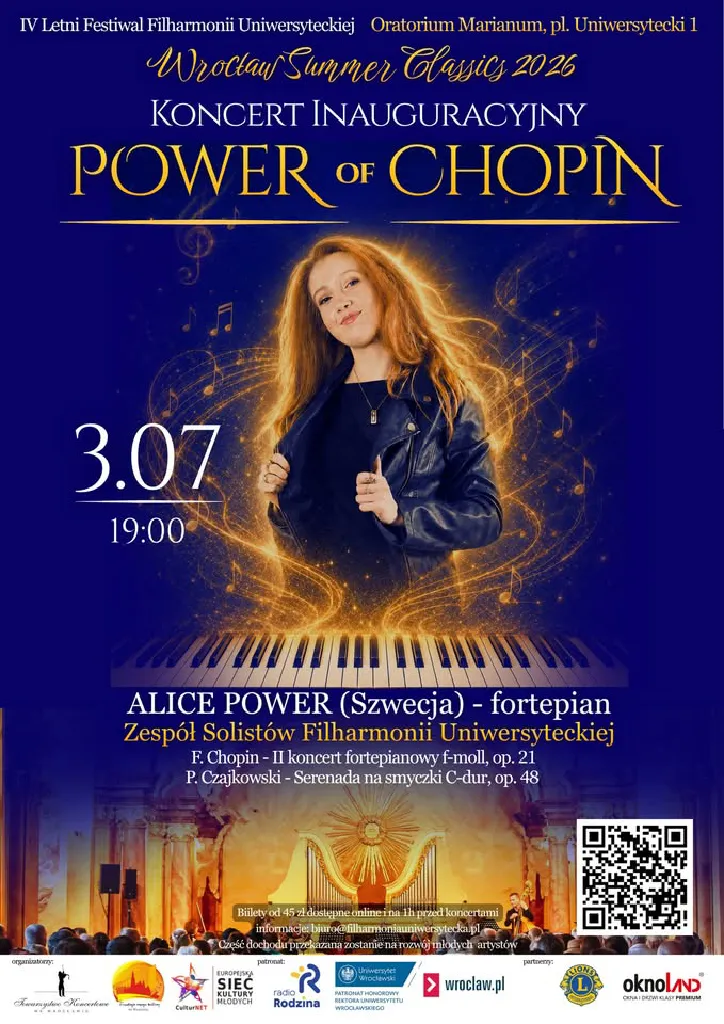 POWER of CHOPIN – koncert inauguracyjny