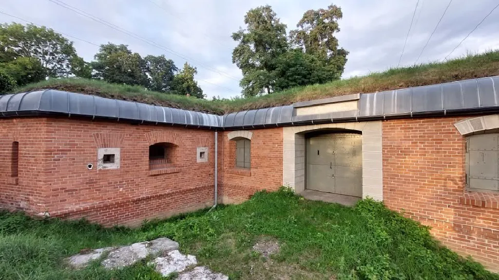 Zwiedzanie fortu 49 1/2 Mogiła