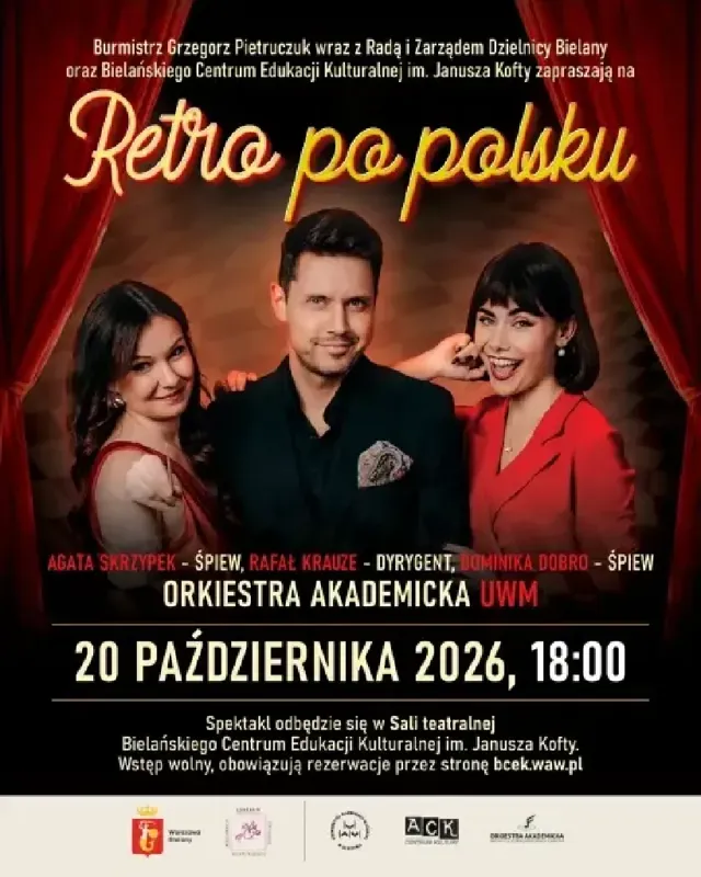 Retro po polsku – koncert światowych przebojów w polskich tłumaczeniach