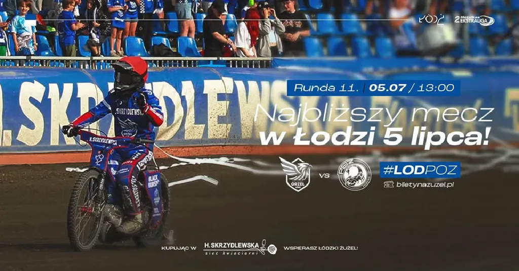 Żużel: H. Skrzydlewska Orzeł Łódź – Hunters PSŻ Poznań