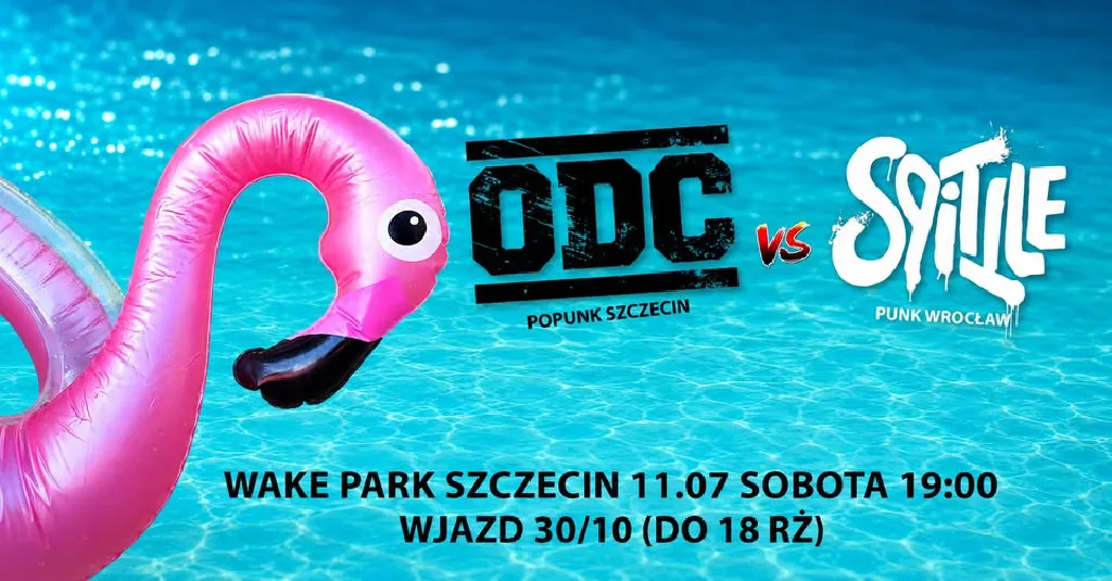 ODC i Spittle – koncert w Wake park Szczecin