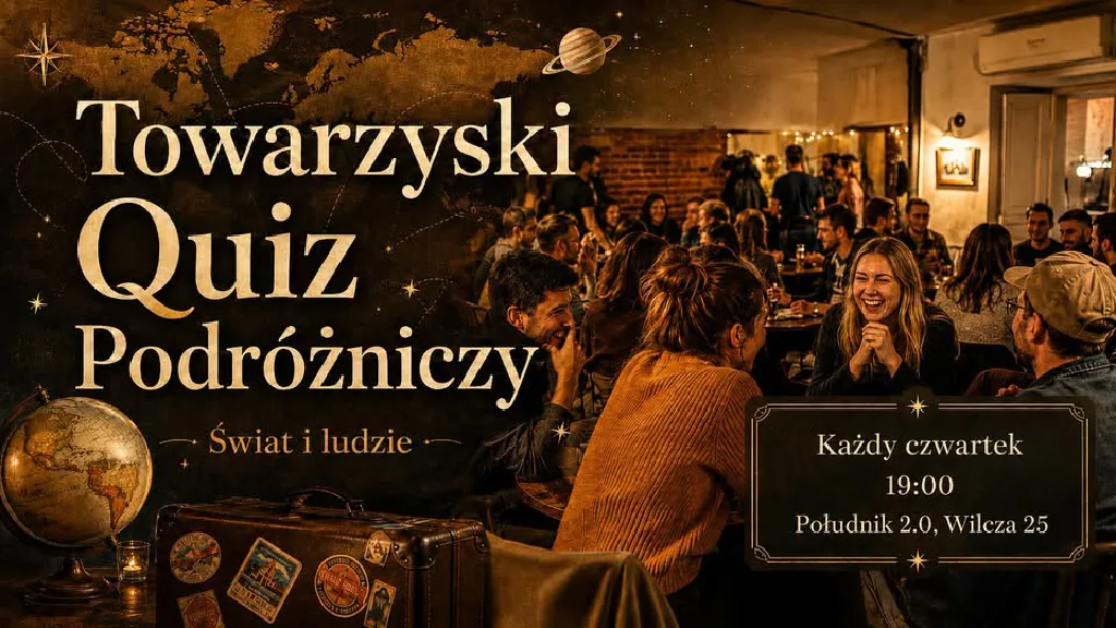 Towarzyski Quiz Podróżniczy w Południku 2.0