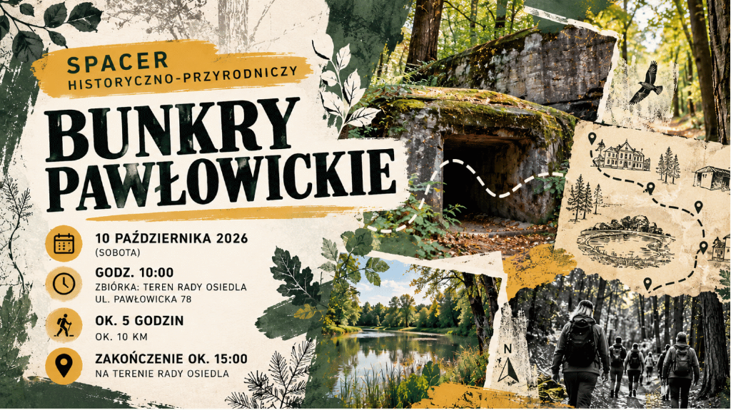 Bunkry Pawłowickie – spacer historyczno-przyrodniczy