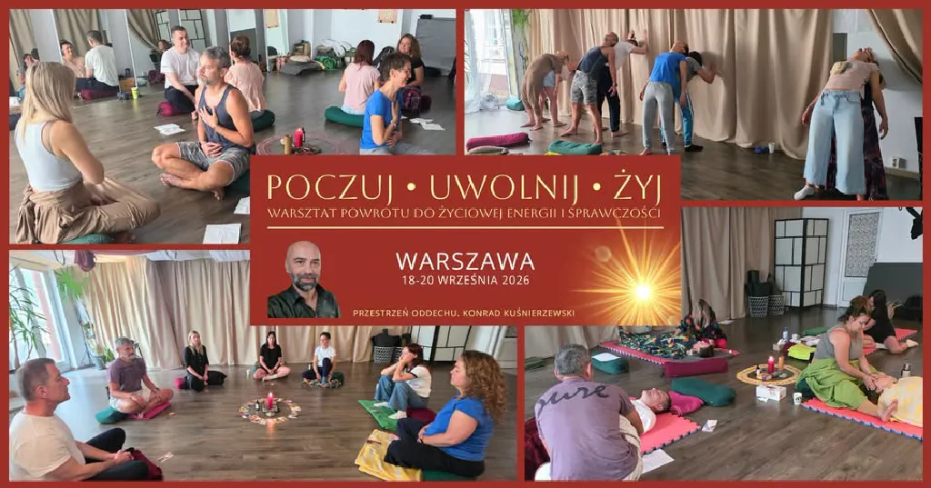 POCZUJ. UWOLNIJ. ŻYJ. – warsztat pracy z ciałem i oddechem