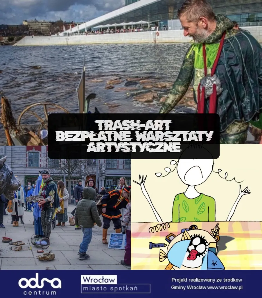 TRASH-ART – bezpłatne warsztaty artystyczne nad Odrą