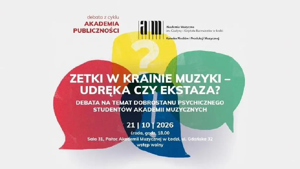 Zetki w krainie muzyki – debata o dobrostanie psychicznym