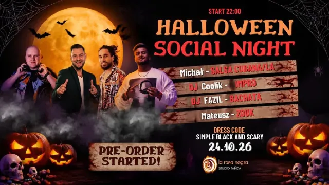 Halloween Social Night – impreza taneczna