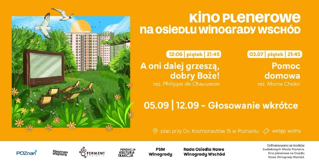 Kino Plenerowe na Winogradach Wschód