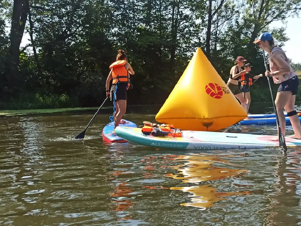 Kurs pływania na desce SUP – Bobrowisko