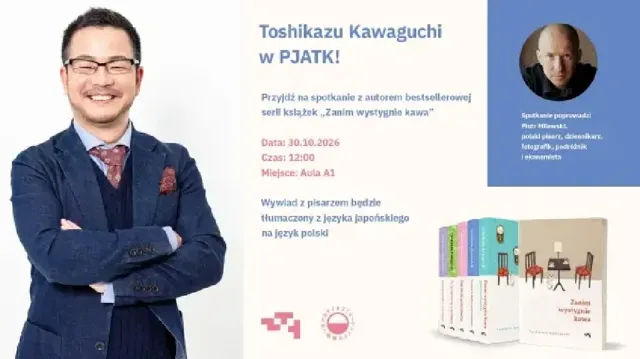 Toshikazu Kawaguchi – spotkanie autorskie