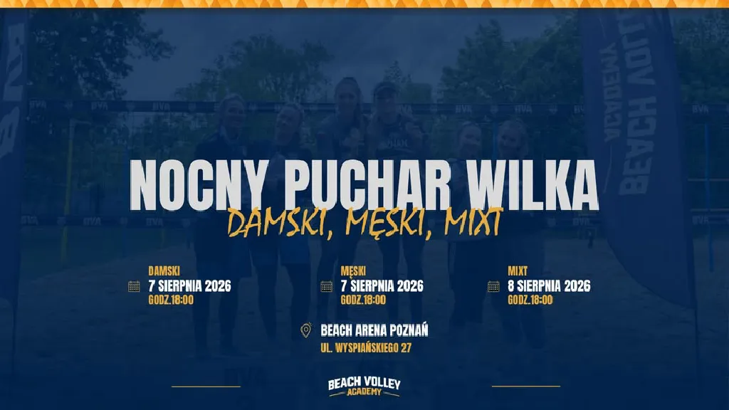 Nocny Puchar Wilka – turniej siatkówki plażowej