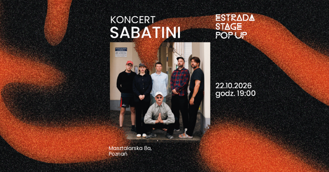 Sabatini – koncert Estrada Stage Pop Up #5