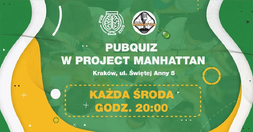PubQuiz w Project Manhattan – drużynowy quiz z nagrodami
