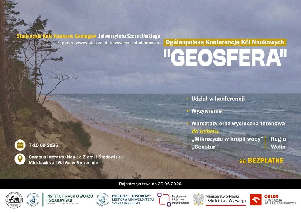 Ogólnopolska Konferencja Kół Naukowych GeoSfera