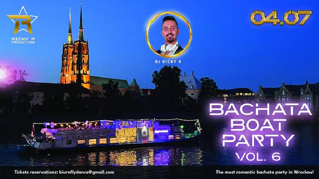 Bachata Boat Party – rejs po Odrze