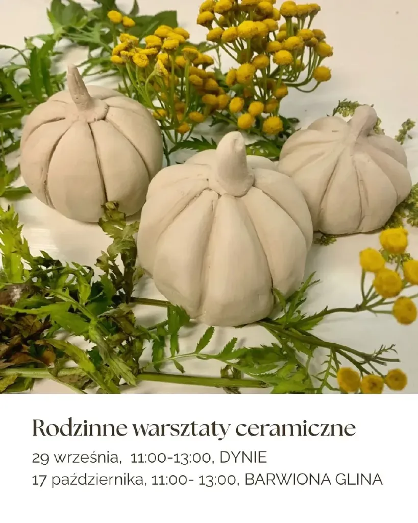 Rodzinne warsztaty ceramiczne – Dynie