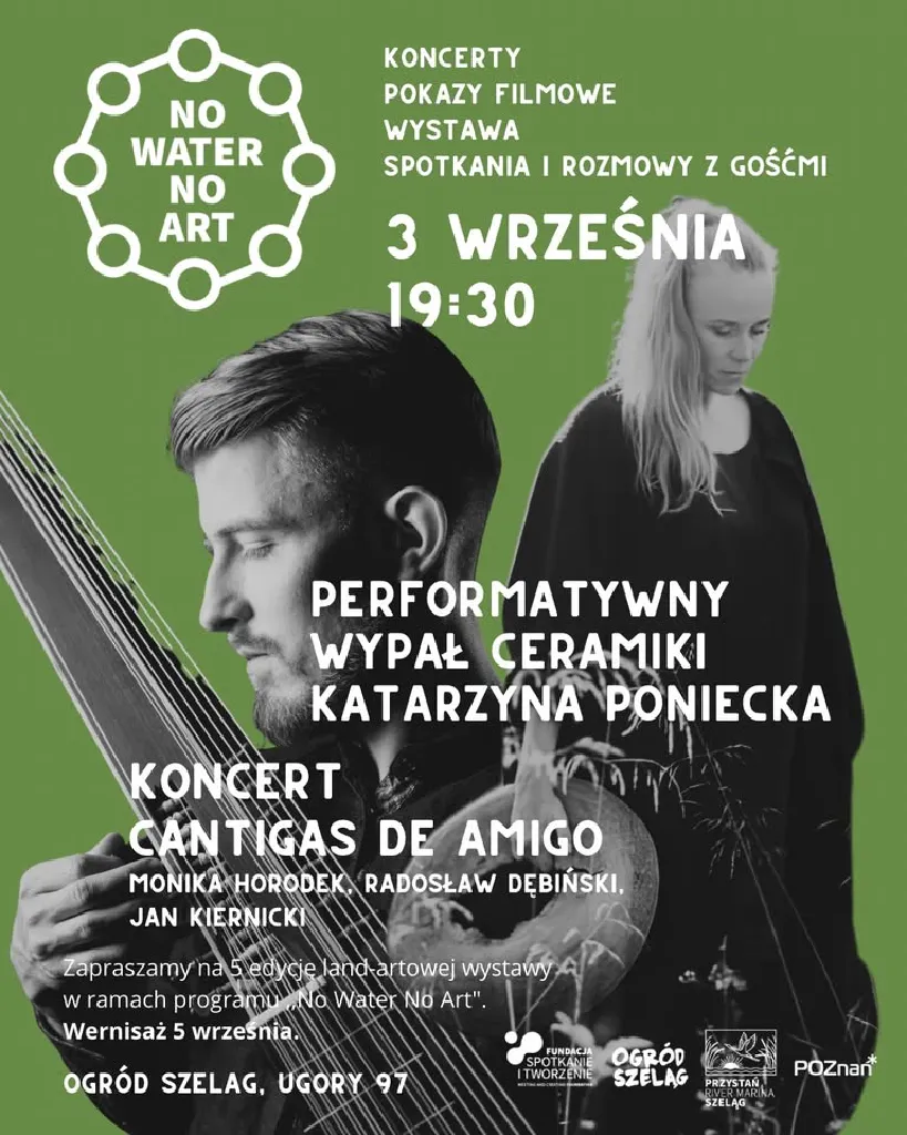 NO WATER NO ART – performatywny wypał ceramiki i koncert