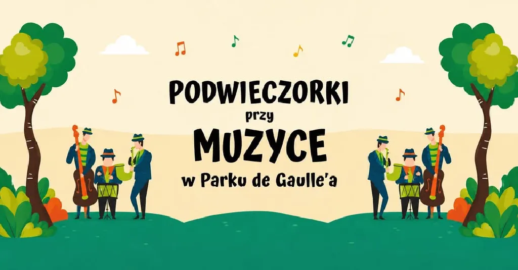 Podwieczorki przy muzyce w Parku de Gaulle'a 2026