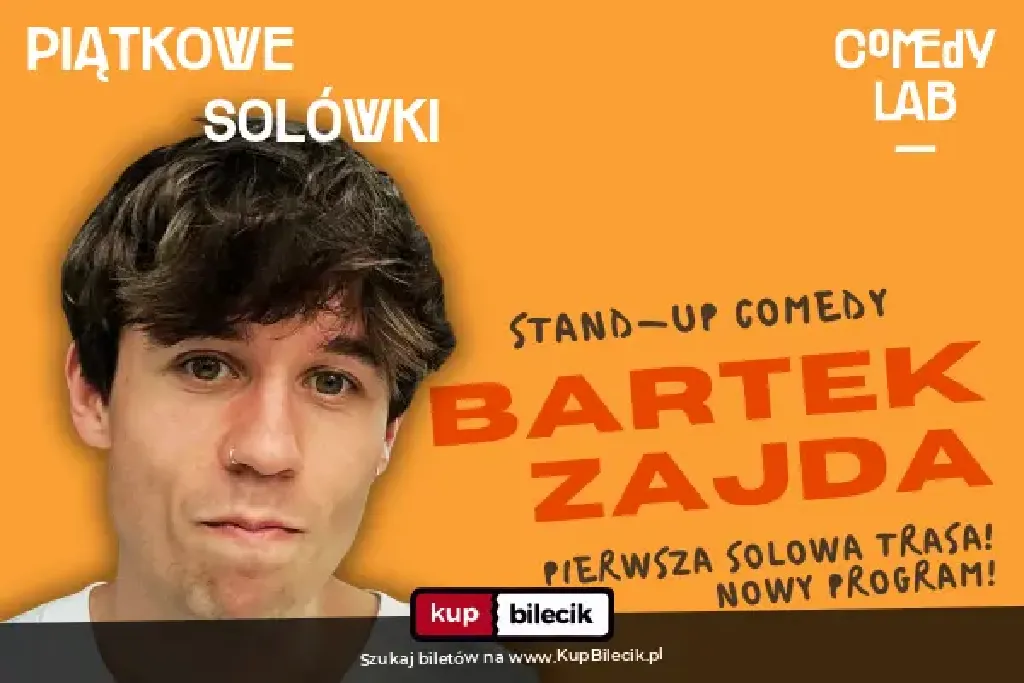 Bartek Zajda – solowy program komediowy