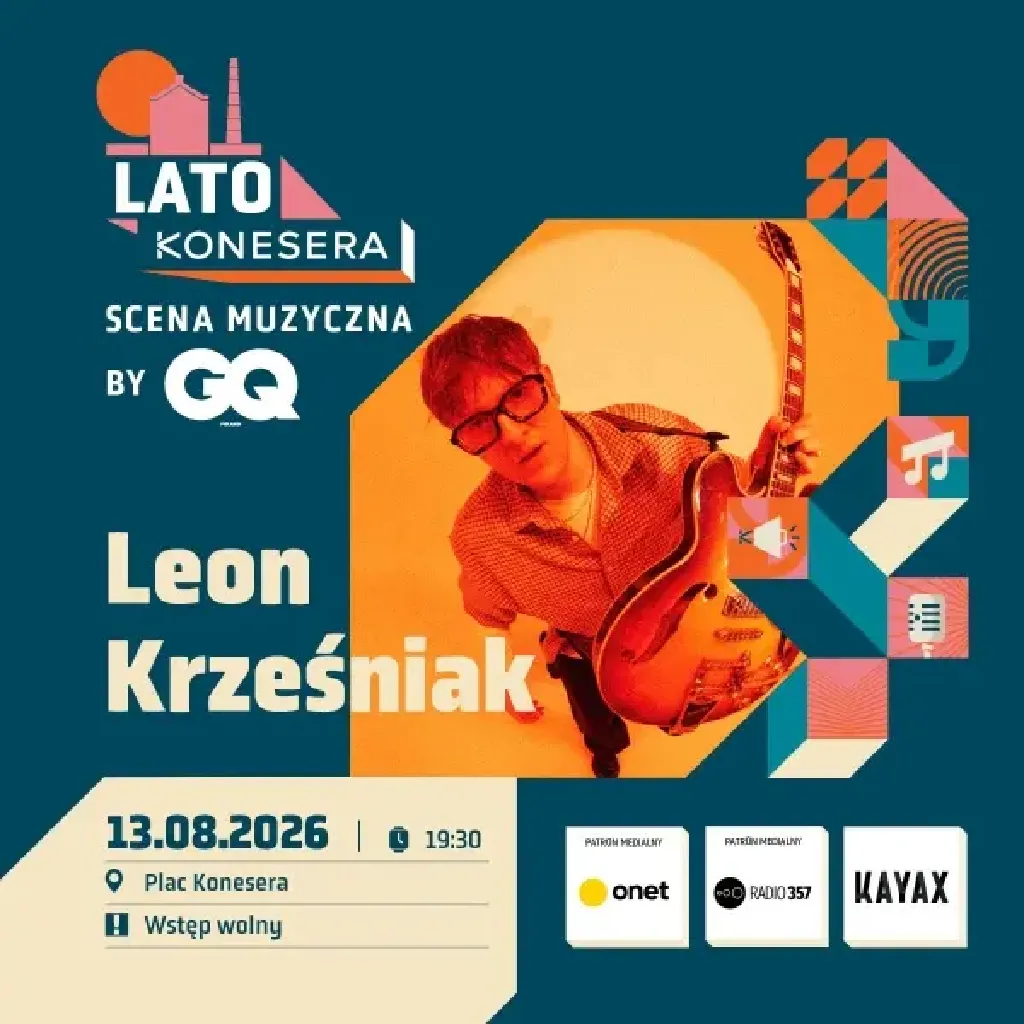 Koncert Leona Krześniaka – GQ Summer Stage