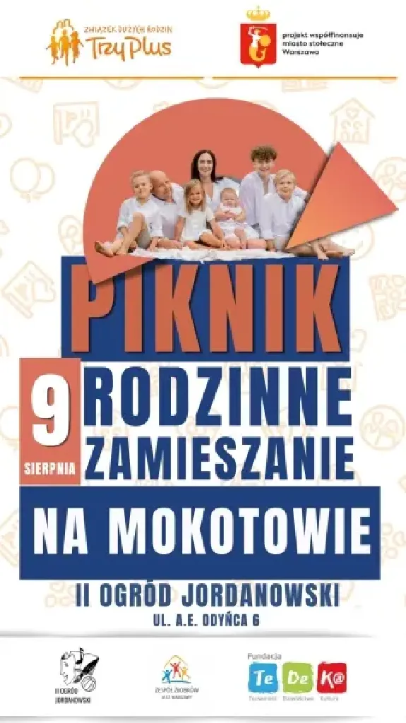 Piknik Rodzinne Zamieszanie na Mokotowie
