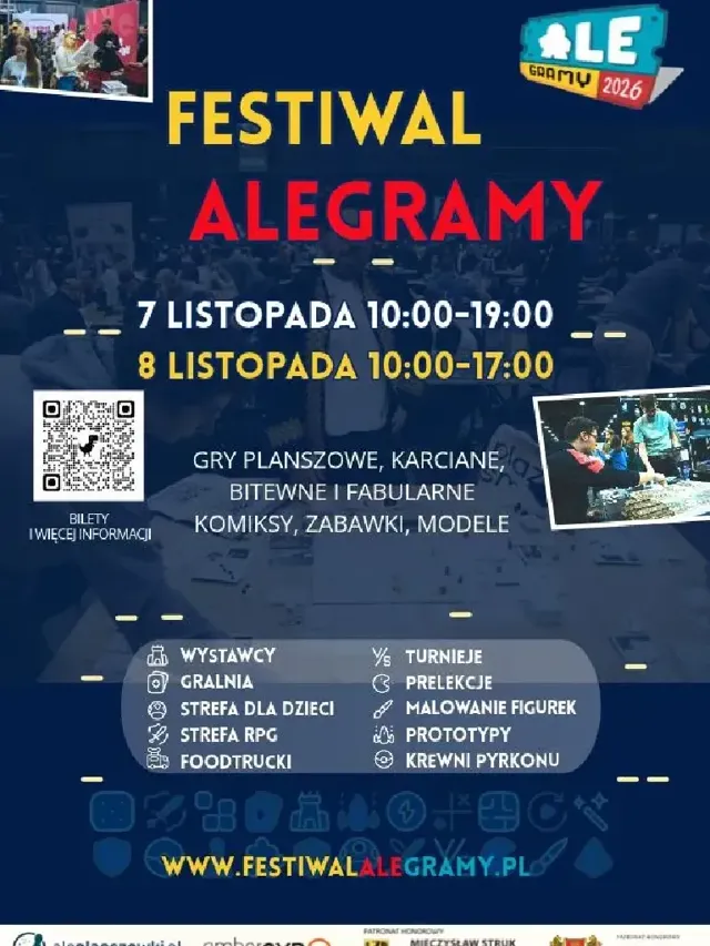 Festiwal ALEgramy 2026 – gry, turnieje i warsztaty