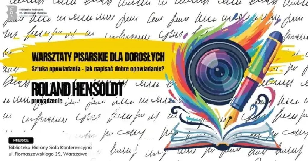 Sztuka opowiadania – warsztaty pisarskie dla dorosłych