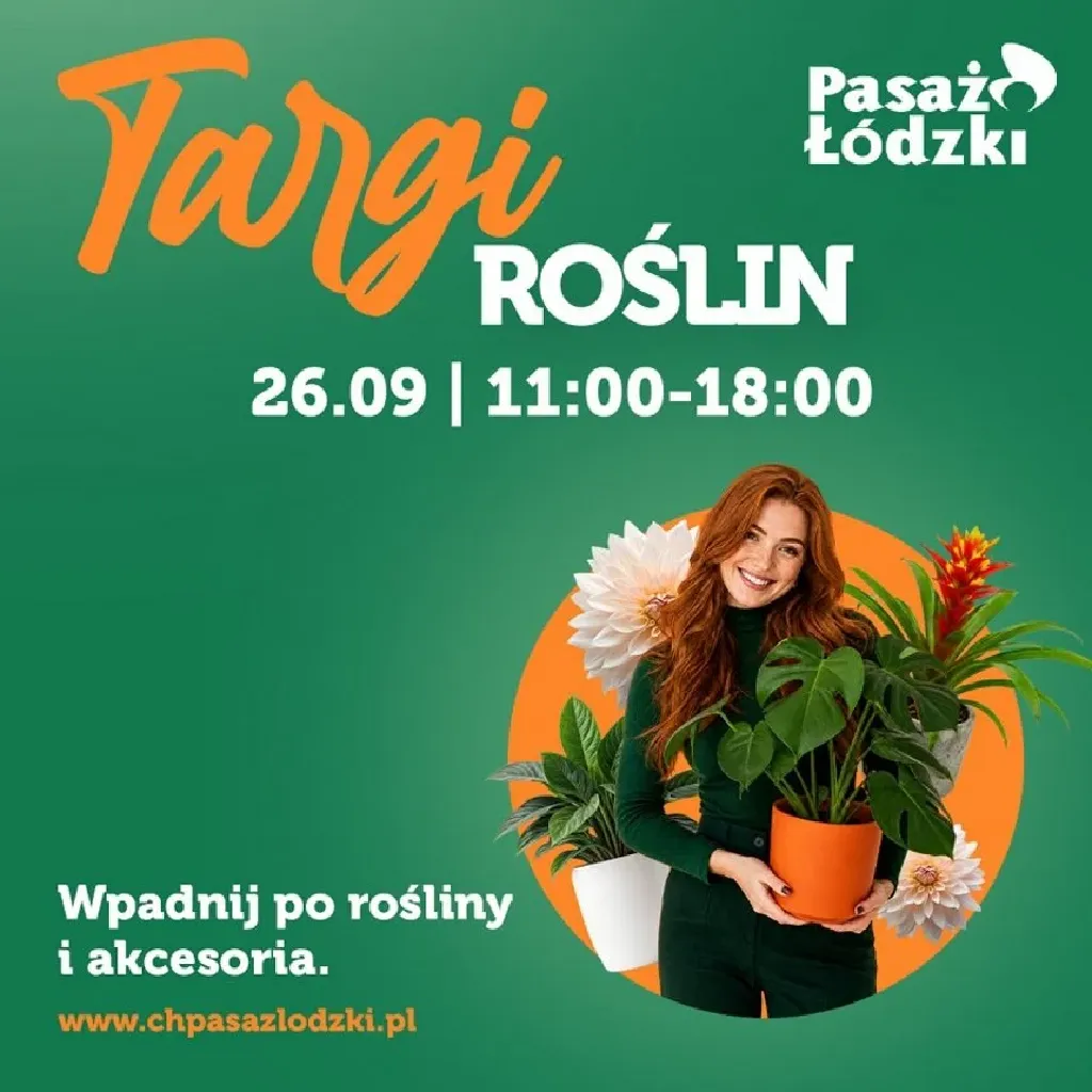 Targi roślin w Pasażu Łódzkim