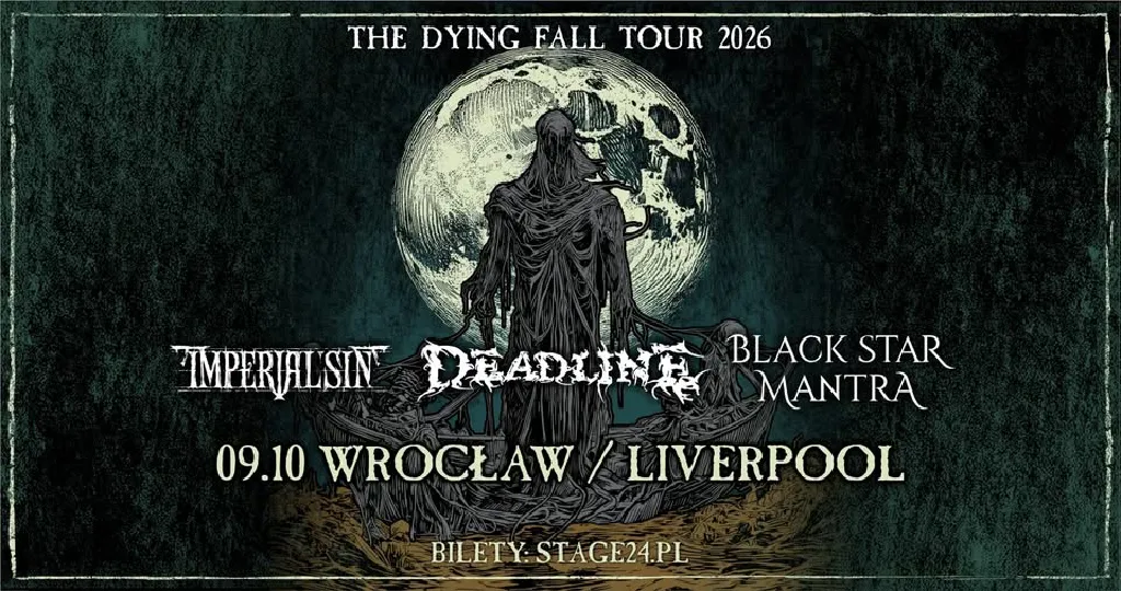 The Dying Fall Tour – koncert metalowy