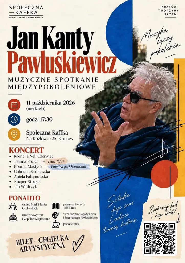 Muzyczne Spotkanie Międzypokoleniowe z Janem Kantym Pawluśkiewiczem