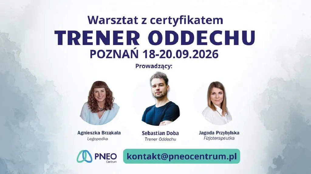 Trener Oddechu – warsztat certyfikowany