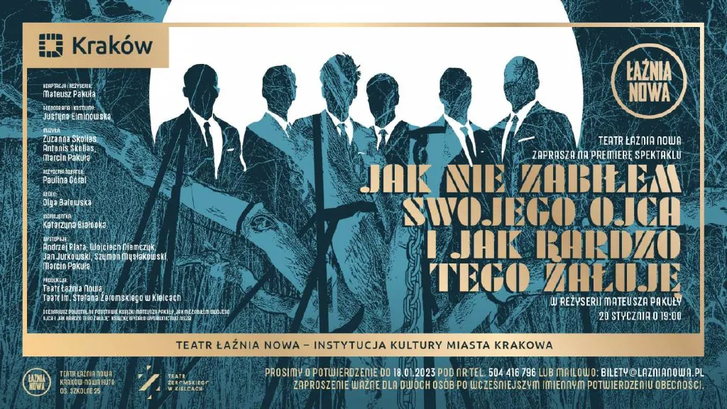 Jak nie zabiłem swojego ojca i jak bardzo tego żałuję – spektakl