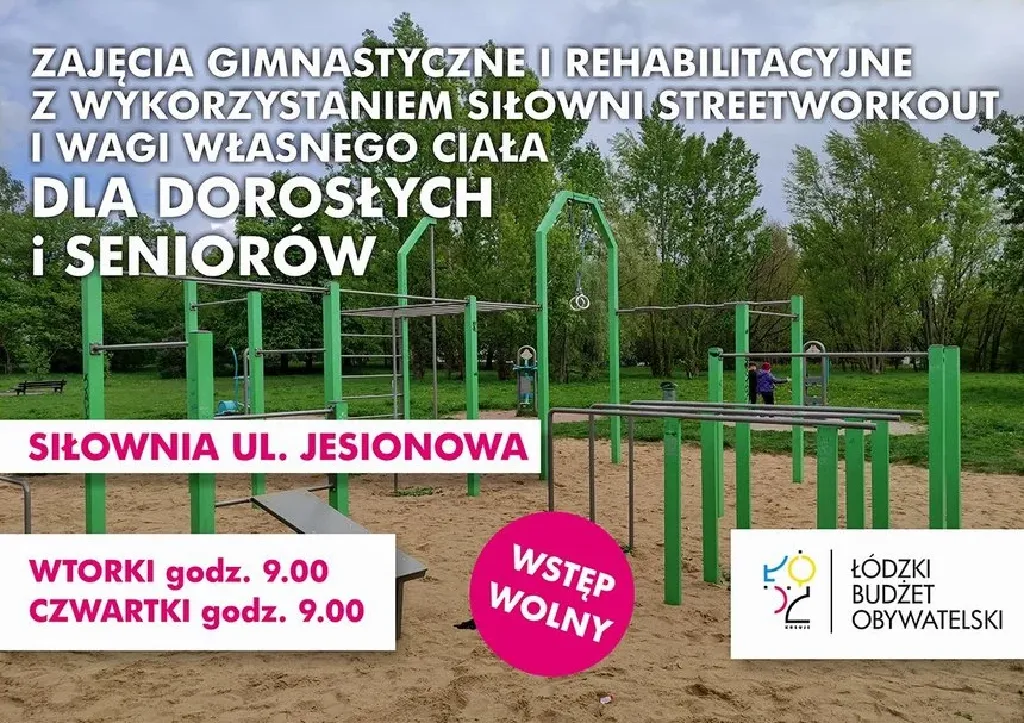 Bezpłatne zajęcia gimnastyczne i rehabilitacyjne – Łódź