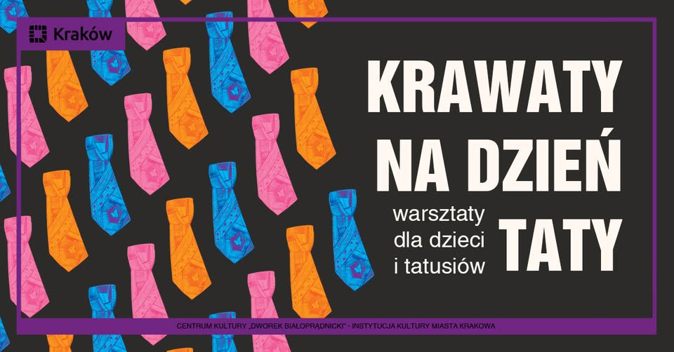 Warsztaty krawatów dla dzieci i tatusiów