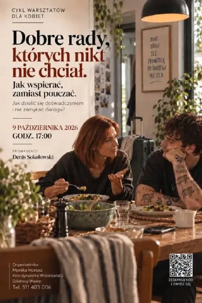 Dobre rady, których nikt nie chciał – jak wspierać zamiast pouczać