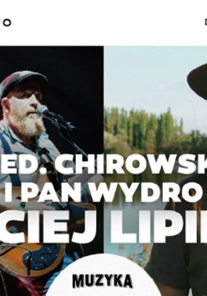 Blues na Nowo – Maciej Lipina solo oraz Red. Chirowski & Pan Wydro