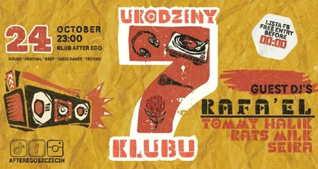 7. urodziny klubu After Ego