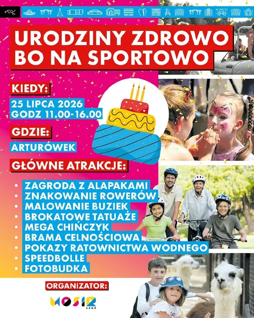 Aktywne Urodziny Łodzi w Arturówku