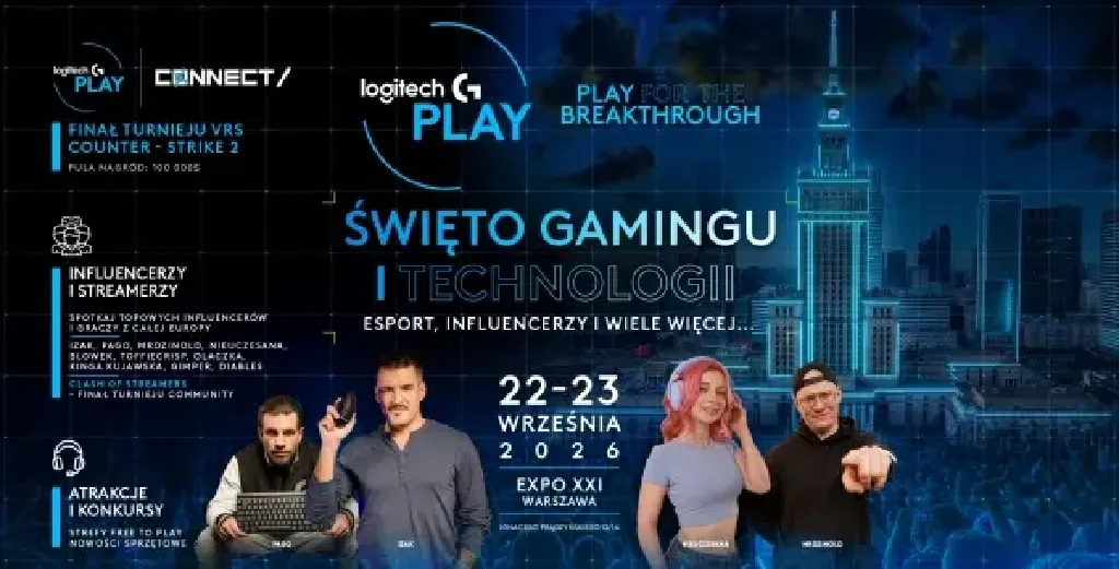 Logitech G PLAY – wydarzenie gamingowe