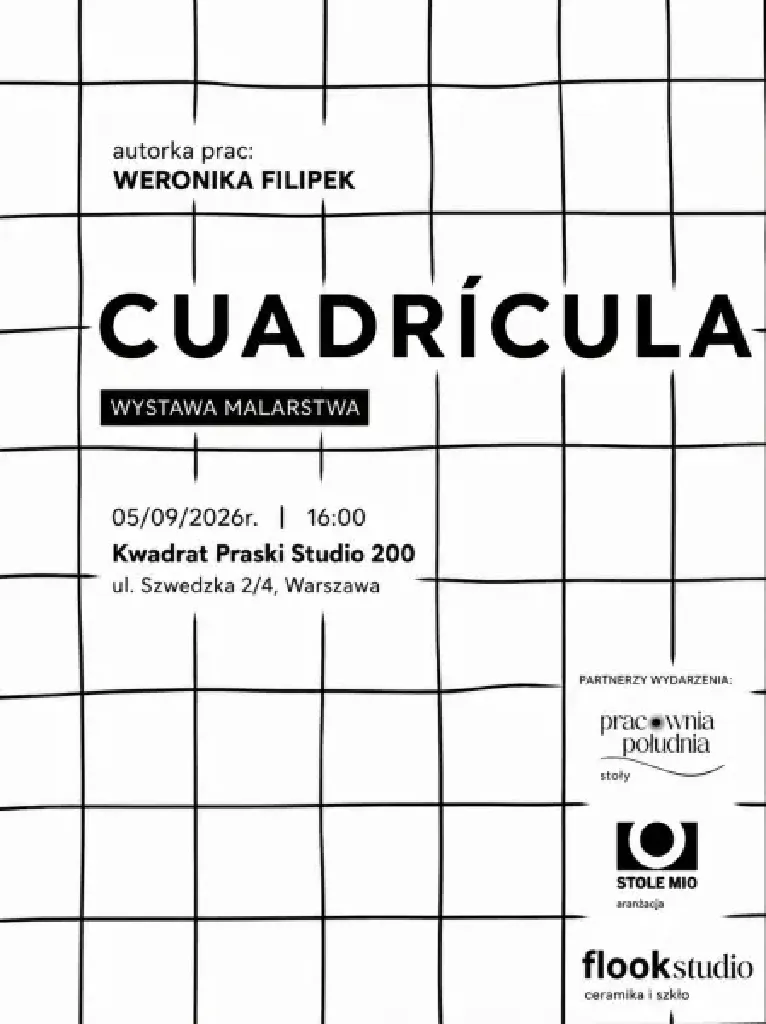 Quadricula – wystawa malarska Weroniki Filipek